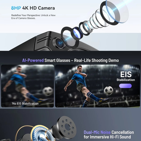 SmartVision Video Glasses